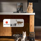 oneisall Wireless WiFi Automatic Cat Feeders 2 Cat, Rechargeable 100-Day Battery Operated Timed Cats Feeder, 20 Cups/5L Cats Food Dispenser Automatic for Large Kibble, Smart App Control.