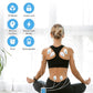 NURSAL 24 Modes TENS Unit Muscle Stimulator with Continuous Stimulation, Rechargeable Electronic Pulse Massager with 8 Pads for Back and Shoulder Pain Relief and Muscle Strength (Silver)