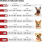 CollarDirect Rolled Leather Dog Collar, Soft Padded Round Puppy Collar, Handmade Genuine Leather Collar Dog Small Large Cat Collars 13 Colors (15-19 Inch, Red Textured)