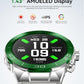 SOUYIE Military Rugged Smart Watch for Men, AMOLED 1.43" HD Screen, Bluetooth Call Answer/Make, Blood Oxygen/Heart Rate/Sleep Tracker, 7-30 Day Battery, Waterproof Fitness Tracker for iOS Android
