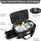 ETRONIK Gym Bags for Men, Tactical Duffle Bag Backpack with Shoe Compartment, 3 in 1 Carry on Bag Travel Backpack with Wet Pocket, Weekender Overnight Range Bag for Workout Football Gym, Camouflage