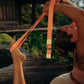 yogadesignlab YOGA DESIGN LAB | The Yoga Strap | Luxurious, Extra Long, Super Soft, Eco Printed | Studio Quality, Adjustable | Safely Stretch Further and Hold Longer | 8 ft Long