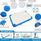 Inflatable Lake Float for Adults, Multi-Person Inflatable Swim Deck with None-Slip Surface, Swimming Water Platform, Floating Island - Dock - Raft for Pool & Beach, Lake, River Fun