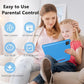 Kids Tablet 8GB+64GB, 10 Inch Android 14 Tablet for Kids 6000mAh with Case, WiFi 6, Bth 5.2, Dual Camera, GPS Pre-Installed Parental Controls, Kids Space & Family Link Great Gift for Toddler Children