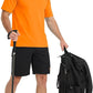 MAGCOMSEN Men's Short Sleeve UPF 50+ Sun Protection Shirts Quick Dry Athletic T-Shirt Hiking Running Swimming Rash Guard