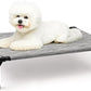 Heeyoo Elevated Dog Bed, Cooling Raised Pet Cot with Chew Proof Washable Breathable Mesh and Metal Frame, Portable Dog Cot Bed with No-Slip Feet for Outdoor or Indoor Use