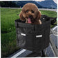Bike Basket, 10kg Storng Bearing Foldable Bike Front Basket, Removable Dog Carrier for Handlebar, Machine Washable