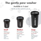 Dexas MudBuster Portable Dog Paw Washer/Paw Cleaner, Large, Matte Black- Special Edition (PW72025-22WP)