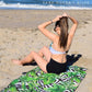 ECCOSOPHY Microfiber Beach Towel - Sand Free Towels are Quick Dry, Light Weight, Super Absorbent - Perfect Pool, Travel, Cruise, Camping Essentials - Oversized Extra Large for Adults 71x35 in
