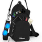 Water Bottle Holder with Strap, 4 Big Pockets with Compartment, 24oz/32oz/40oz Crossbody Water Bottle Carrier Bag
