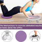 6 Caster Ab Roller, Ab Exercise Equipment with Knee Pads, Ab Roller Wheel for Core Exercise, Abdominal Strength Training for Home Gym, 360° Silent Ab Workout Equipment