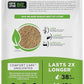 WORLD'S BEST CAT LITTER Comfort Care Unscented, 8-Pounds - Natural Ingredients, Quick Clumping, Flushable, 99% Dust Free & Made in USA - Long-Lasting Odor Control & Easy Scooping