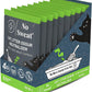 No Sweat Activated Carbon Cat Litter Odour Neutralizer- Made Of Coconut Shell -All Natural - None Chemical,Toxic Ingredients- Non-Scented-Planet Friendly-Disposable 10 Packs in One Box 250 GR