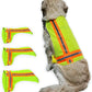 Reflective Dog Vest: Hi-Visibility Safety Gear for Outdoors. Safeguard Your Dog with Easy to wear Adjustable Reflective Vest Jacket (Medium)