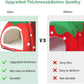 Guinea Pig Hideout 2 Pack Guinea Pig Bed House Cage Accessories Cozy Hide-Out for Hedgehog Ferret Chinchilla&Other Small Animals