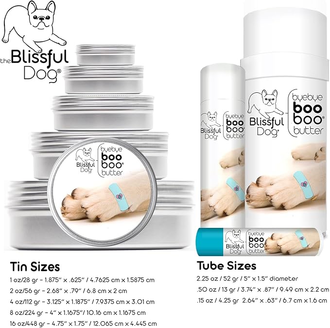 The Blissful Dog .15 oz Tube Corgi Booboo Butter
