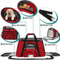 PetAmi Airline Approved Pet Carrier for Cat, Soft Sided Dog Carrier for Small Dogs, Cat Travel Supplies Accessories for Indoor Cats, Ventilated Pet Carrying Bag Medium Large Kitten Puppy, Large Red