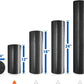 Yes4All Medium Firm Round PE Foam Roller 12, 18, 24, 36 Inches for Pilates, Yoga, Stretching, Balance & Core Exercises