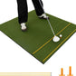 Tangkula Golf Hitting Mat, Artificial Turf Mat for Indoor/Outdoor Golf Practice Includes 2 Rubber Tees & 2 Alignment Sticks, Golf Training Mat for Home Backyard Garage