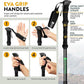 100% Carbon Fiber Trekking Poles by USA Brand - Ultra Strong Lightweight Collapsible Hiking Poles with Cork and EVA Foam Grips & Quick Adjustable Flip Locks