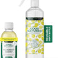 Good Natured Brand All-Purpose Cleaner Concentrate + 16 oz Bottle | Multi-Surface Cleaner | Natural Lemon Essential Oil | Multipurpose Cleaner All Surfaces | Lemon Love | 4oz makes 64oz
