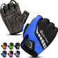 Cycling Gloves with Shock-Absorbing Pad, Extra Grip, Flexible Fit, Light Weight, Breathable for Men and Women Mountain Biking