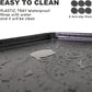 HQ4us Dog Pee Pad Holder Tray with Grate 45”×34”, Large Dog Litter Box Toilet, Puppy Pee Pad Holder, Less Mess, Dog Potty Indoor Outdoor for Balcony