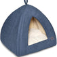 Pet Tent-Soft Bed for Dog and Cat by Best Pet Supplies - Navy, 16" x 16" x H:14"