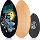 seething 35 Inch Skimboard with High Gloss Coat Wood Skim Board for Beginners,Kids, Teenagers, Adults and All Skimming
