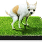 Hompet Dog Toilet Indoor Puppy Training Pad, Removable Dog Potty for Easier Clean Up,Dog Grass Pad with Tray Pet Training Grass Mat 25"×20"