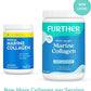 Further Food Unflavored Marine Collagen Peptides Powder, Wild Caught, Sustainable, Type 1 & 3 Collagen, Gut + Joint Support, Hair, Skin, Nails, Sugar-Free 5.93 oz