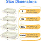 Orthopedic Washable Large Dog Bed - Egg Foam Dog Bed for Large and Medium Dogs Big Pet Beds with Removable Washable Cover and Bolster Non-Slip Bottom