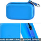 MP3 & MP4 Player Case for SOULCKER/G.G.Martinsen/Grtdhx/iPod Nano/Sandisk Music Player/Sony NW-A45 Music Players with Bluetooth. Fit for Earbuds, USB Cable, Memory Card - Blue+Inside Black