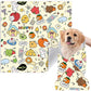 Cat Grooming Wrap, [XXL] Cat Restraint Wrap for Nail Clipping, Ear Cleaning, and Teeth Brushing, Self-Adherent, Anti-Bite, Anti-Scratch, Anti Scratch