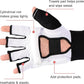 FitsT4 Sports Half Mitts MMA UFC Training Boxing Punch Bag Martial Arts Gloves