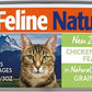 Feline Natural New Zealand Canned Catfood Wet Food, High-Meat, Low-Carb, & Grain Free Cat Food Wet, Chicken & Lamb Feast, 3 oz, Pack of 24