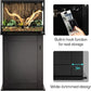 REPTIZOO Reptile Terrarium Stand Wooden Terrarium Cabinet with Storage and Adjustable Shelf, Reptile Tank Stand for 24”Wx18”D Terrarium, Aquarium Stand Fish Tank Stand (Stand Only)