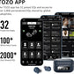 TOZO NC9 Hybrid Active Noise Cancelling Wireless Earbuds, 6 Mics ENC Clear Call, IPX8 Waterproof, in Ear Bluetooth 5.3 Headphones Stereo Bass Ear Buds 59H Playtime with LED Display 32 EQs via APP