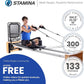 Stamina Products AeroPilates Reformer Workout Machine for Home Gym, 300 lb Capacity