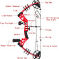 Youth Compound Bow Set 15-45 Lbs for Teens and Beginner, Package with Archery Hunting Equipment, Max Speed 260fps, Adjustable, Right Hand
