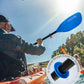 Abahub Adjustable Kayak Paddle 210-230 cm/ 230-250 cm Floating Kayaking Oars Boating Oars Canoeing Oars Black