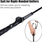 PGM Golf Swing Trainer Aid -2.0 Golf Swing Training Aid Golf Practice Warm-Up Stick for Strength Flexibility and Tempo Training -Suit for Practice Chipping Hitting Golf Accessories