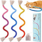 Retro Shaw Cat Toys Chew Ropes, Catnip Rope Toys for Indoor Cats Kitten, Safe Cat String Kitten Chew Teething Toy Kitty Nip Kicker - Pack of 3, 23.6 Inches
