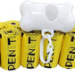 Dog Poop Bag, Biodegradable, Waste Bags with Dispensers, Guaranteed Leak Proof and Extra Thick, Certified Home Compostable, Plant-Based Dog Waste Bags, Eco-Friendly, 240 counts 16 rolls (Yellow, 16)