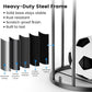 Garage Ball Storage Rack – Freestanding & Wall Mounted Sports Organizer with Elastic Cords Holds 7 Balls – Space Saving Basketball Soccer Football Holder for Home Kids Room