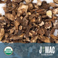 J Mac Botanicals Organic Dandelion Root (16 oz) unroasted, herb for tea and other infusions, Packaged in the USA, Certified USDA Organic