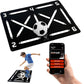 Soccer Training Mat - App with Video Modules Included, Ball Mastery Trainer, Football Footstep Equipment, Durable and High Performance Rubber, Gift for Boys and Girls