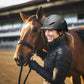 OutdoorMaster Equestrian Helmet, Horse Riding Helmet with Sun Visor and Excellent Ventilation, Adjustable Safe Helmet for Men, Women & Youth