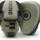 Boxing Pads for Men, Women, & Kids, Leather Focus Mitts for Martial Arts, Boxing Training, Curved Punch Mitts for Karate, Kickboxing,Muay Thai, Taekwondo