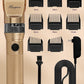 Dog Grooming Clippers, Professional Dog Clipper for Thick Coat 12V Plug-in Pet Trimmer High Power Pet Clippers Low Noise with Guard Combs Brush for Dogs Cats and Other Animal